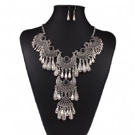 Hollow Out Vintage Prom Smyckesset