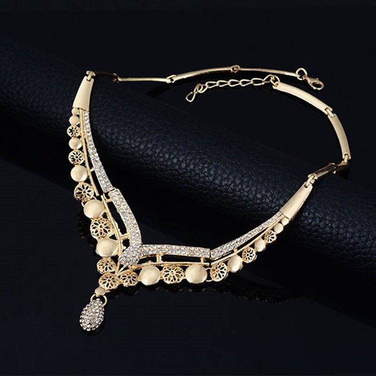 Ring Diamante Party Smyckesset