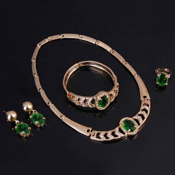 Temperament Diamante Smyckesset