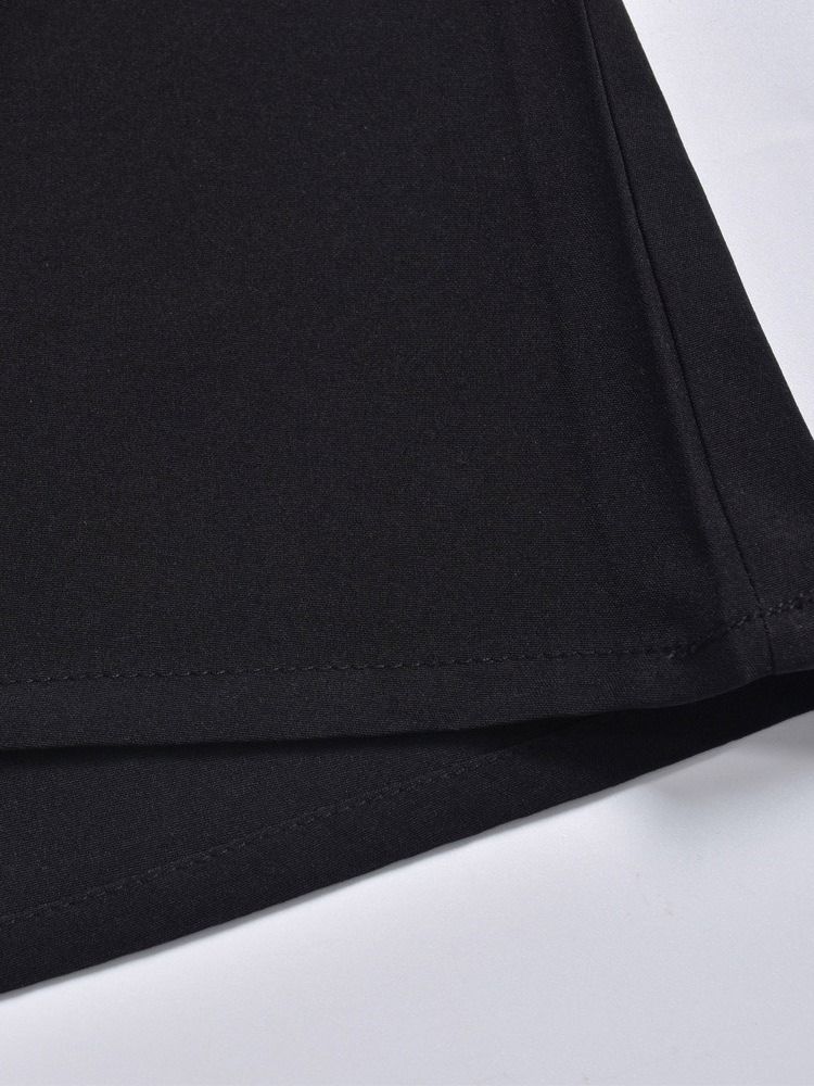 Backless Polyester Standard Linne För Dam