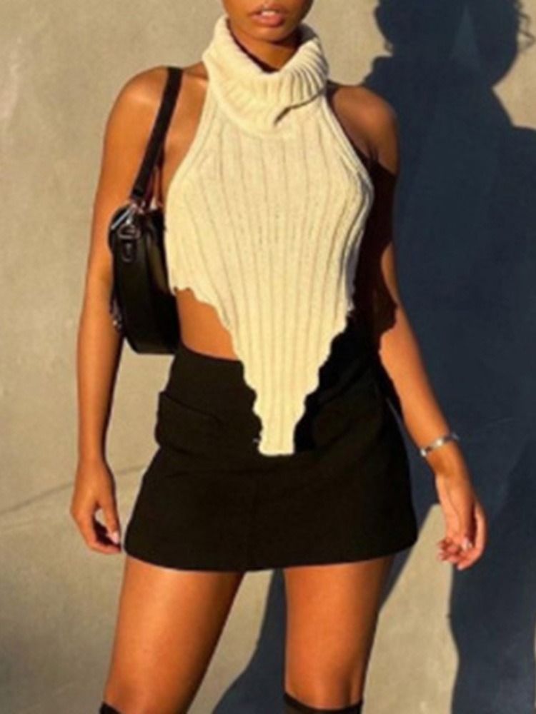 Halter Asymmetrisk Spring Standard Linne