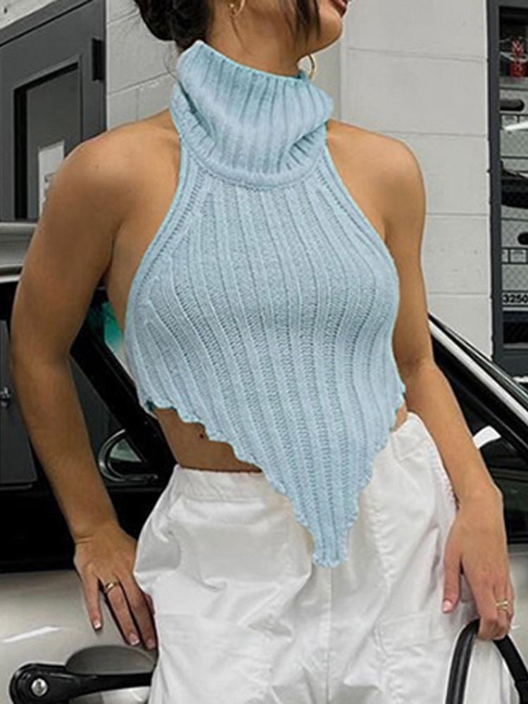Halter Asymmetrisk Spring Standard Linne
