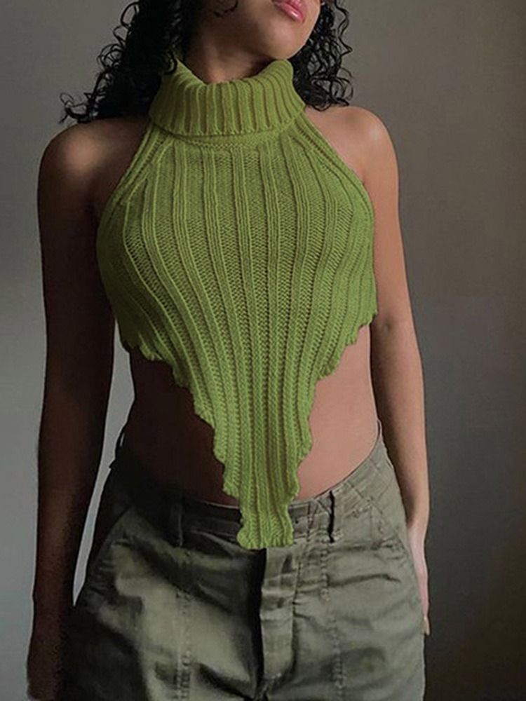 Halter Asymmetrisk Spring Standard Linne