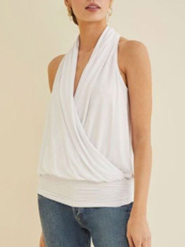 Halter Polyester Standard Slim Linne