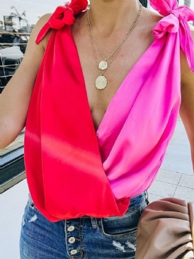 Patchwork Polyester Linne Dam Standard