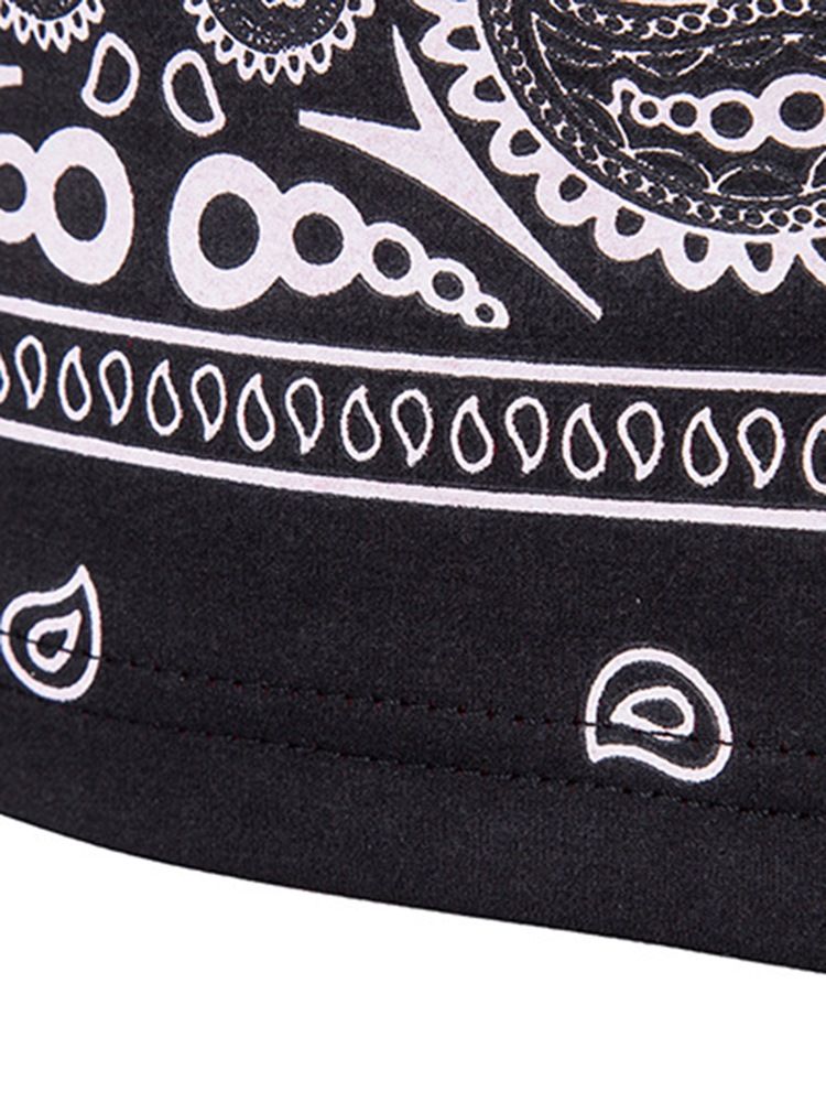 Afrikanskt Mode Dashiki T-Shirt För Män Med Rund Hals