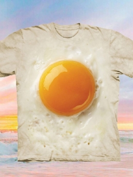 Mäns Avslappnade Rundhalstryck Kortärmad Smal T-Shirt