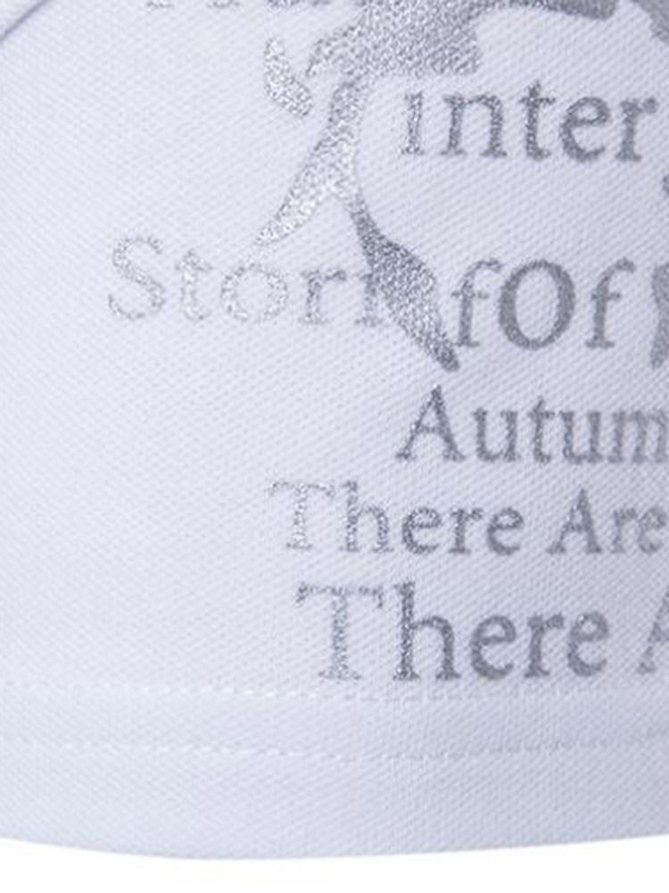 Ståkrage Kortärmad T-Shirt För Män