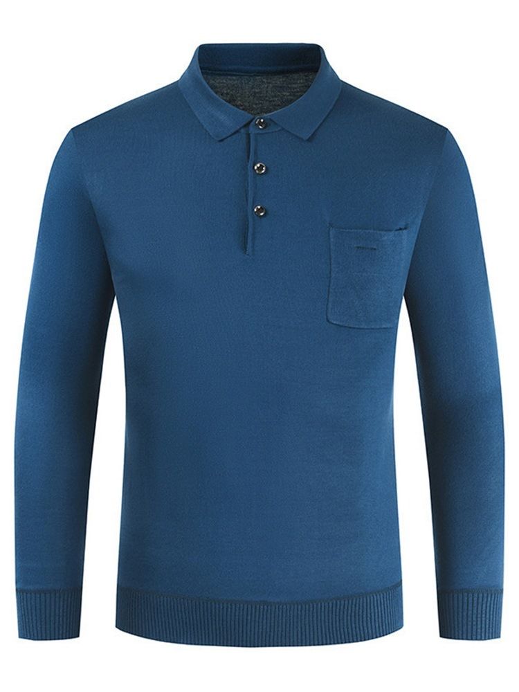 Vanlig Ol Pocket Slim Pullover T-Shirt