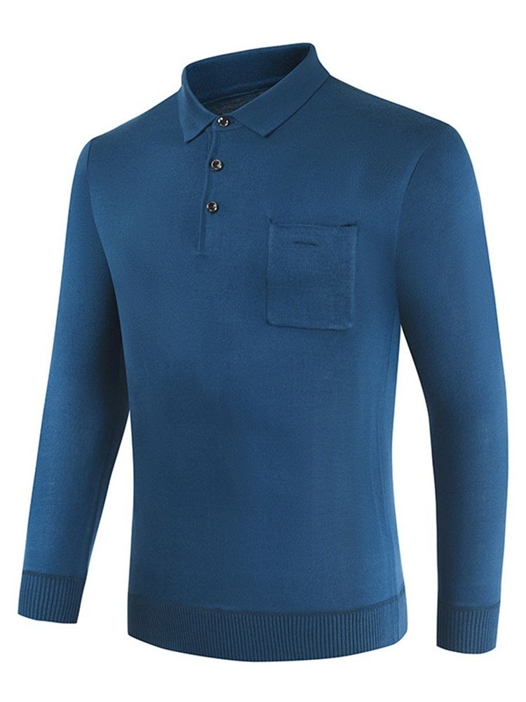 Vanlig Ol Pocket Slim Pullover T-Shirt
