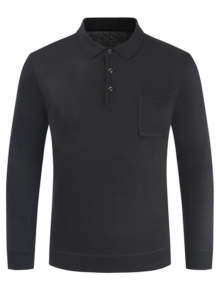 Vanlig Ol Pocket Slim Pullover T-Shirt