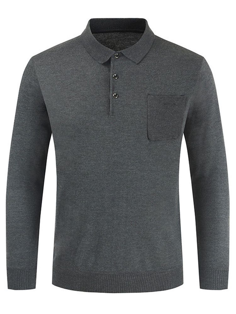 Vanlig Ol Pocket Slim Pullover T-Shirt