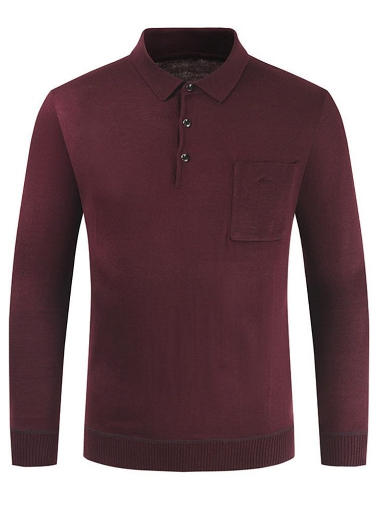 Vanlig Ol Pocket Slim Pullover T-Shirt