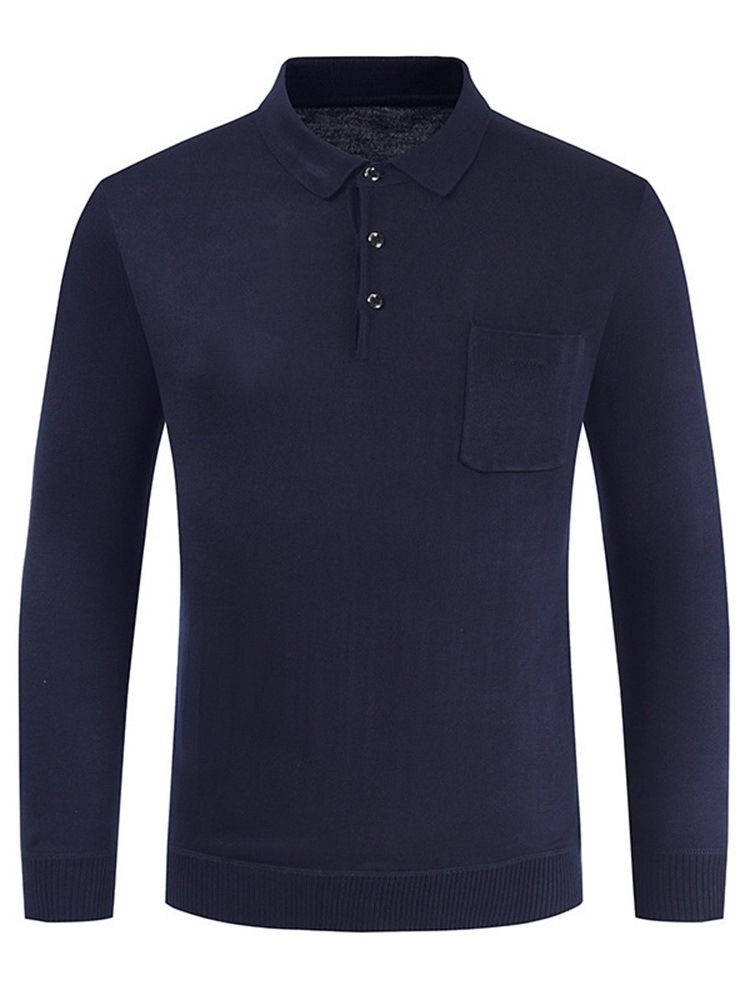Vanlig Ol Pocket Slim Pullover T-Shirt