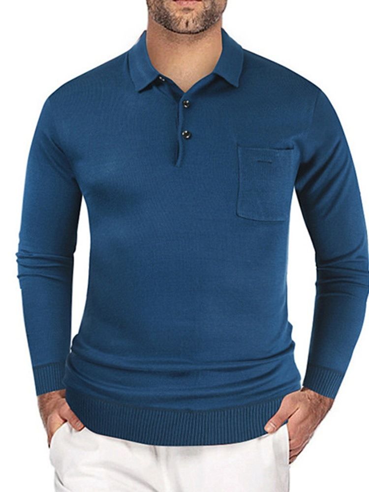 Vanlig Ol Pocket Slim Pullover T-Shirt