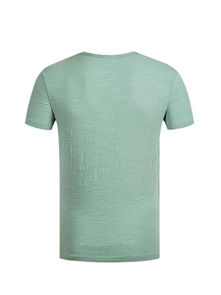 Vanlig Pullover Slim T-Shirt