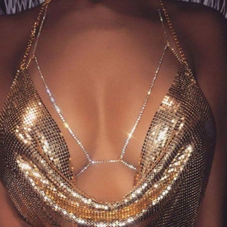 Body Chain Damhalsband