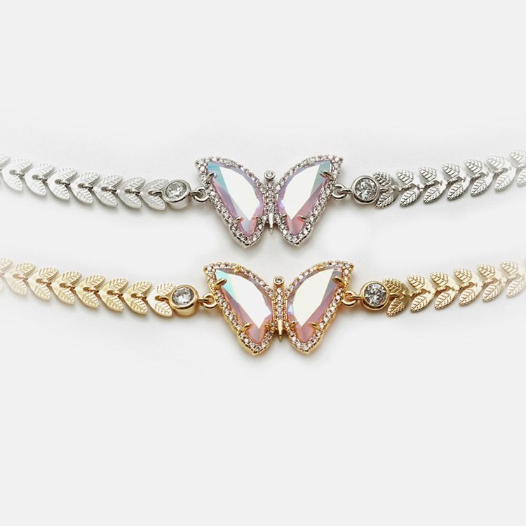 Bowknot E-Plating Kvinnliga Halsband