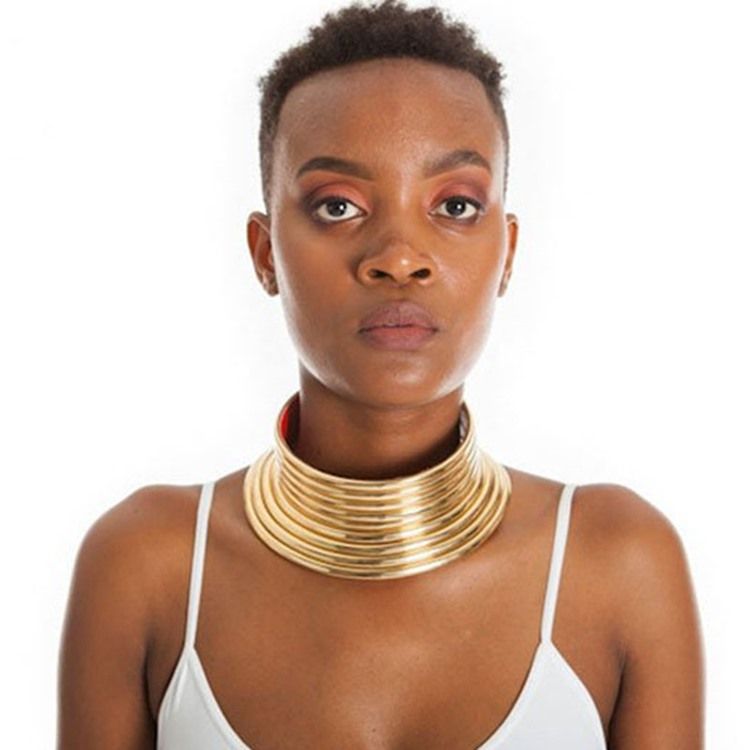 Choker Gyllene Halsband