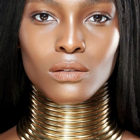 Choker Gyllene Halsband