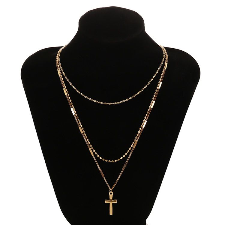 Cross Charm Halsband