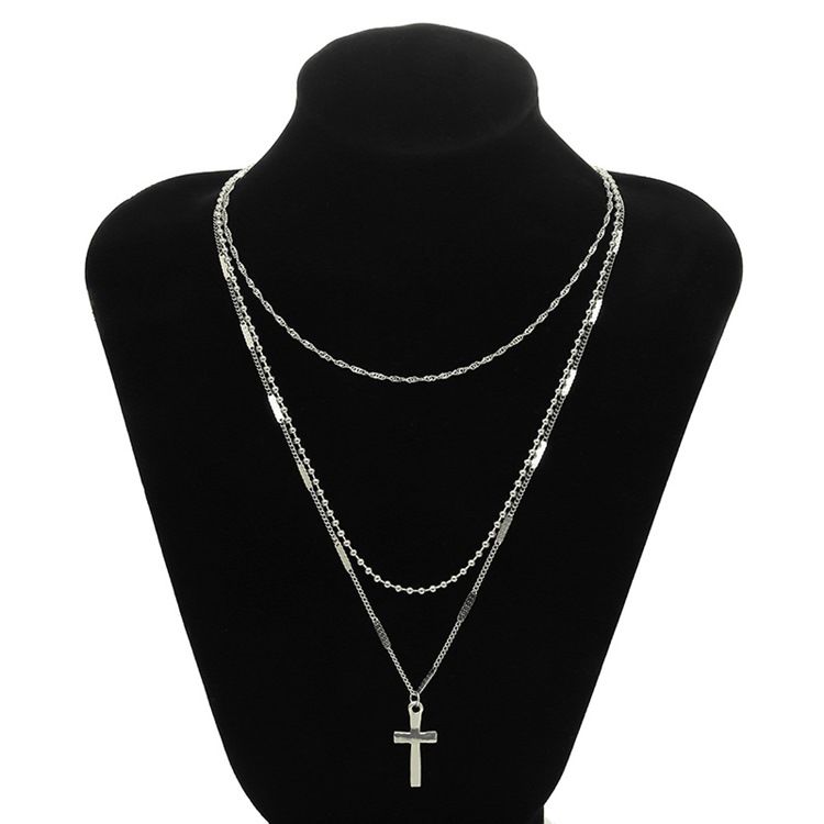Cross Charm Halsband