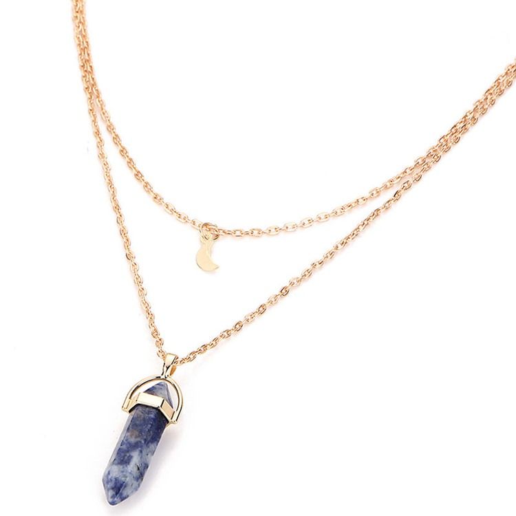 Dubbellager Moon&Bullet Damhalsband