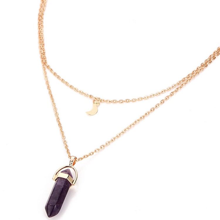 Dubbellager Moon&Bullet Damhalsband