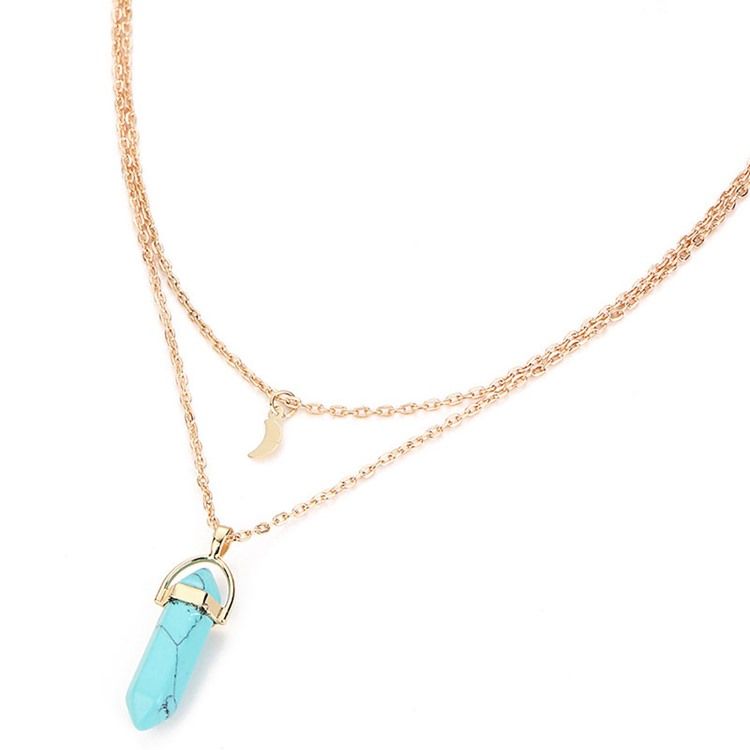 Dubbellager Moon&Bullet Damhalsband
