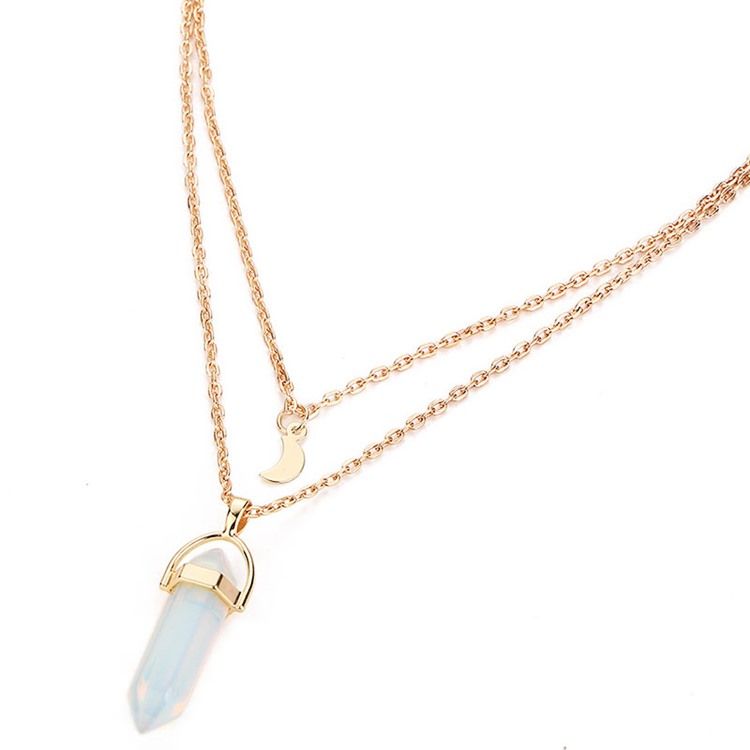 Dubbellager Moon&Bullet Damhalsband
