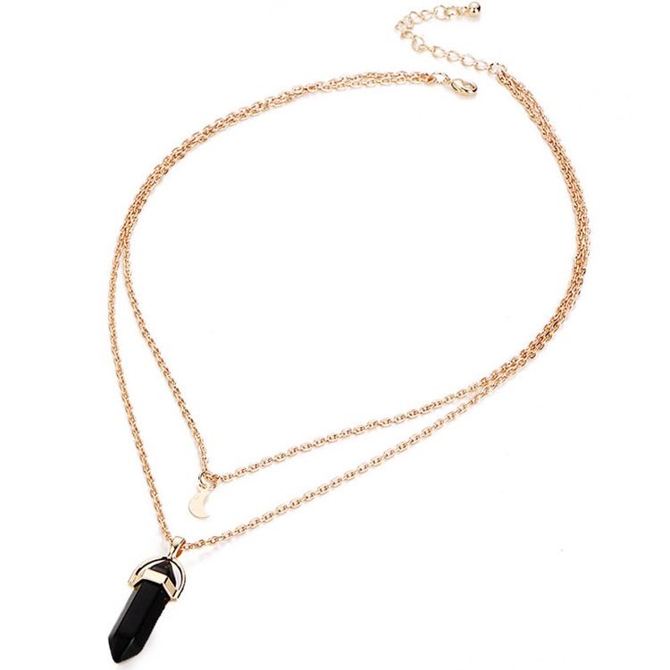 Dubbellager Moon&Bullet Damhalsband