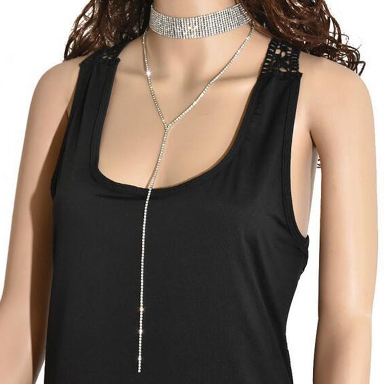 European Plain Female Party Halsband