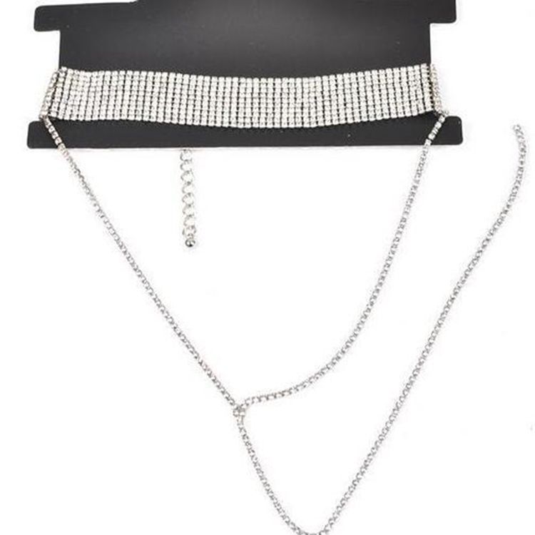 European Plain Female Party Halsband