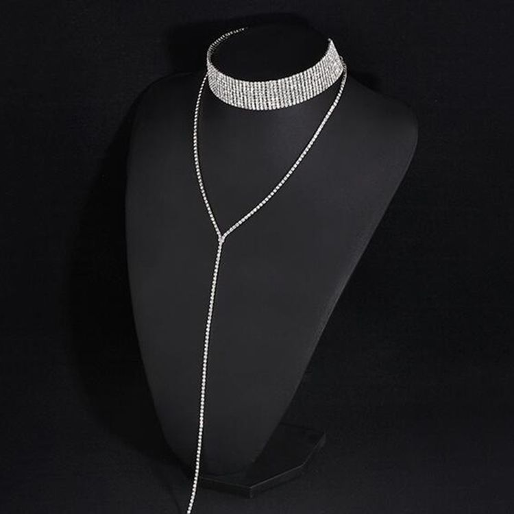 European Plain Female Party Halsband
