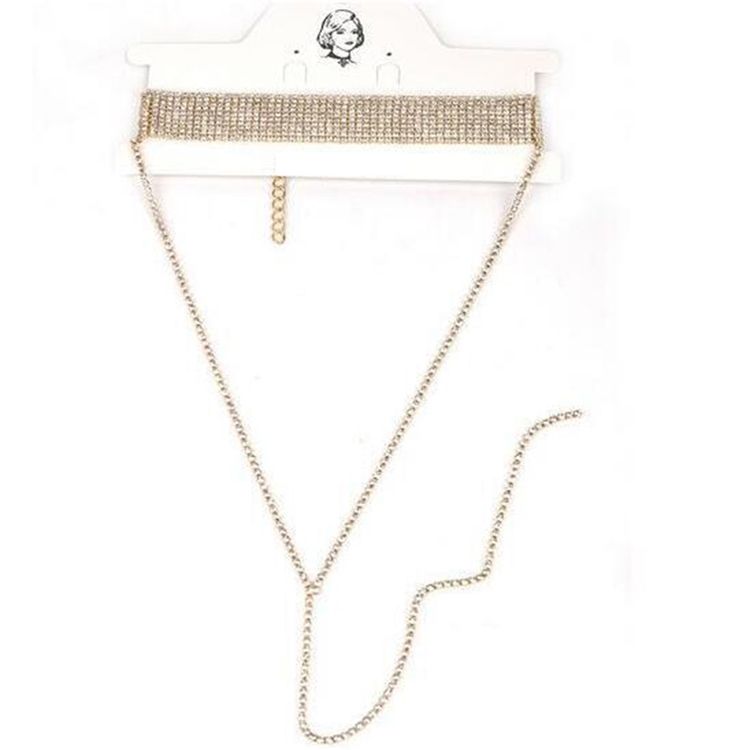 European Plain Female Party Halsband