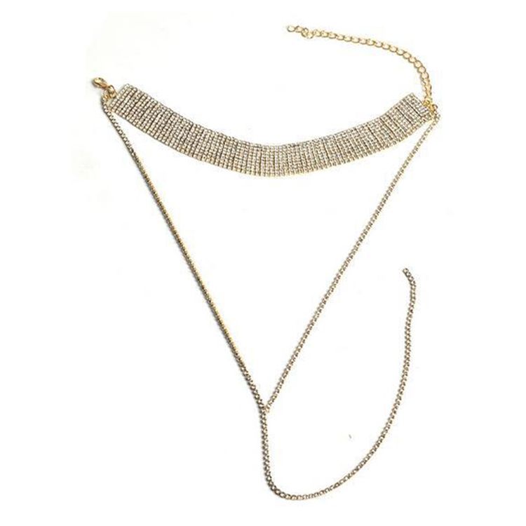 European Plain Female Party Halsband