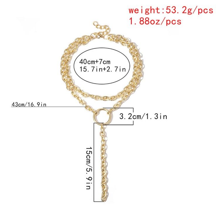 European Plain Holiday Halsband
