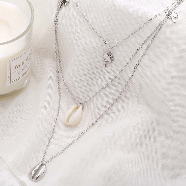Hänge Conch Vintage Kvinnligt Halsband