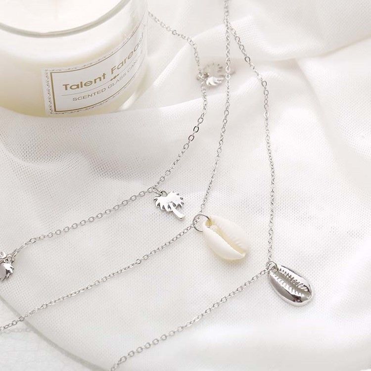 Hänge Conch Vintage Kvinnligt Halsband