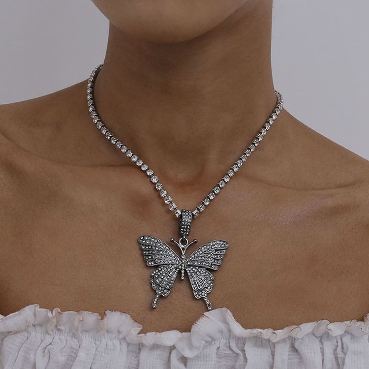 Hänge Halsband Diamante Kvinnliga Halsband