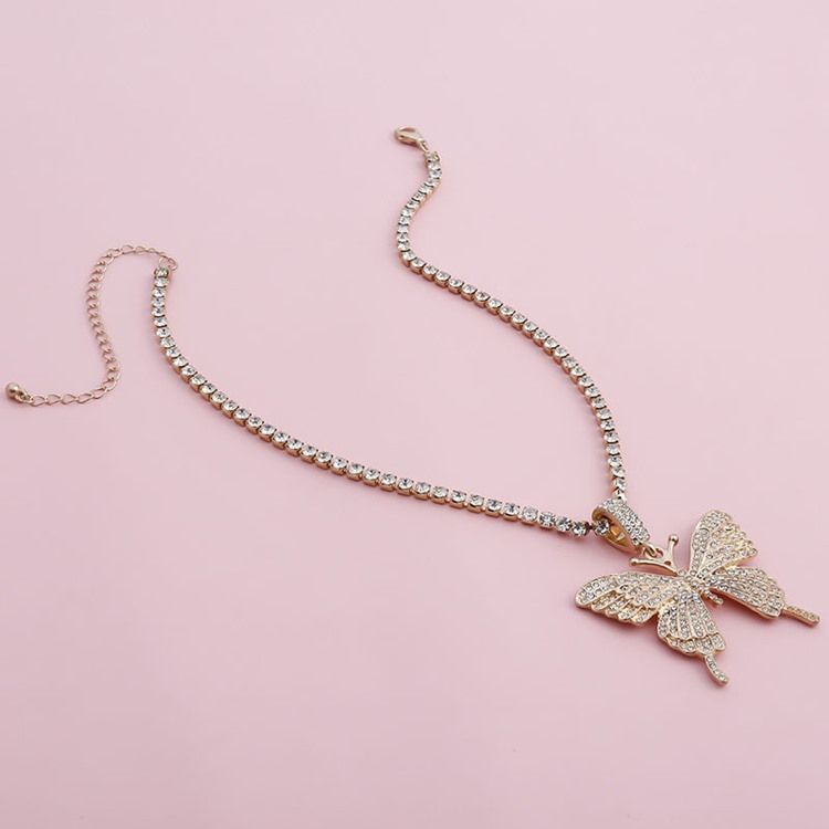 Hänge Halsband Diamante Kvinnliga Halsband