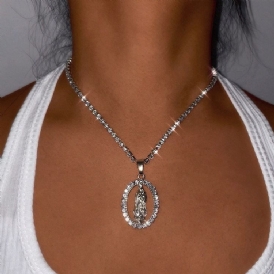 Hänge Mode Halsband Geometriska Kvinnliga Halsband