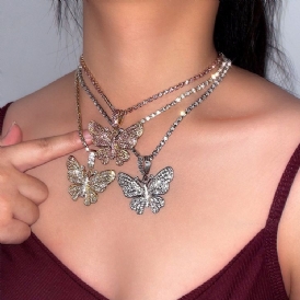 Koreanskt Hänge Mode Halsband Kvinnliga Halsband