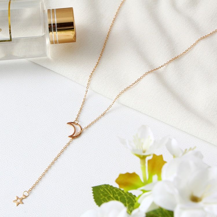 Moon&Star Goddess Hänge Halsband