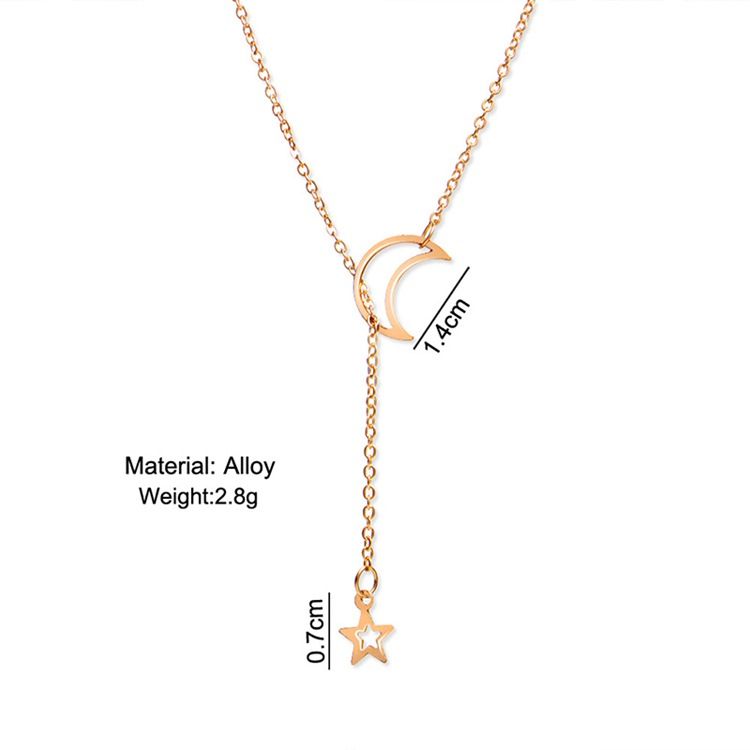 Moon&Star Goddess Hänge Halsband