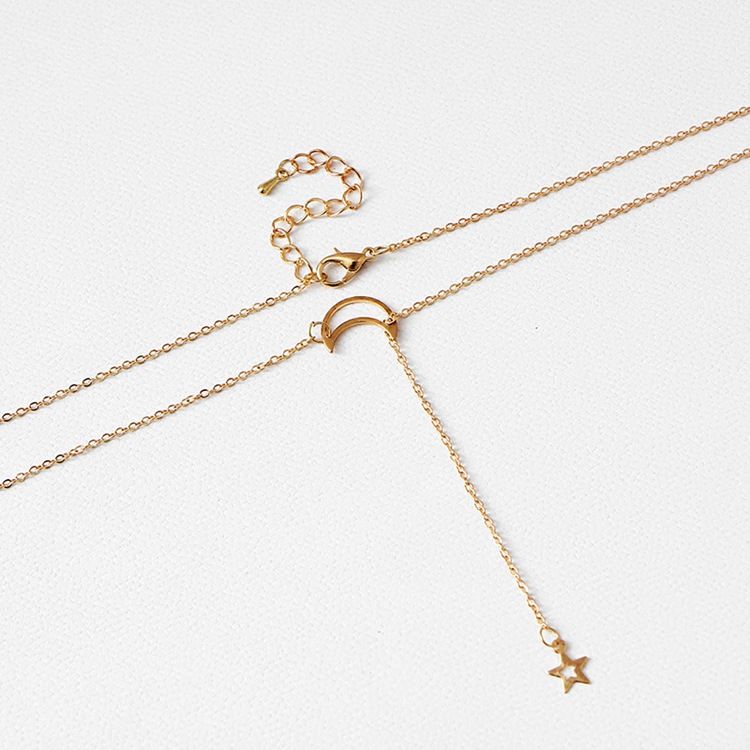 Moon&Star Goddess Hänge Halsband
