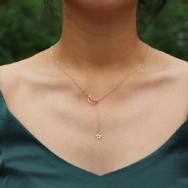 Moon&Star Goddess Hänge Halsband