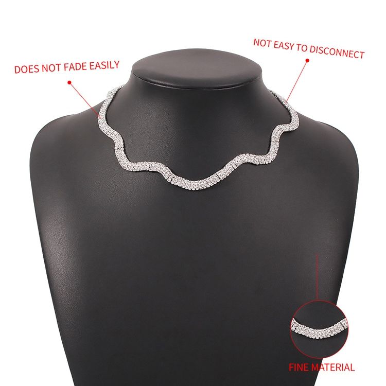 Torques Geometriska Kvinnliga Halsband