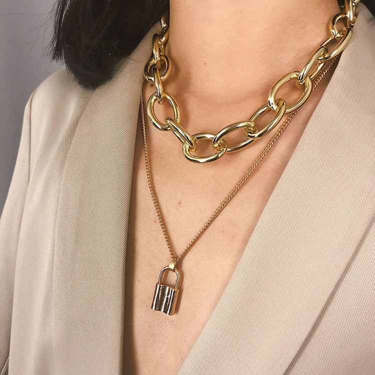Vintage Chian Kvinnligt Halsband