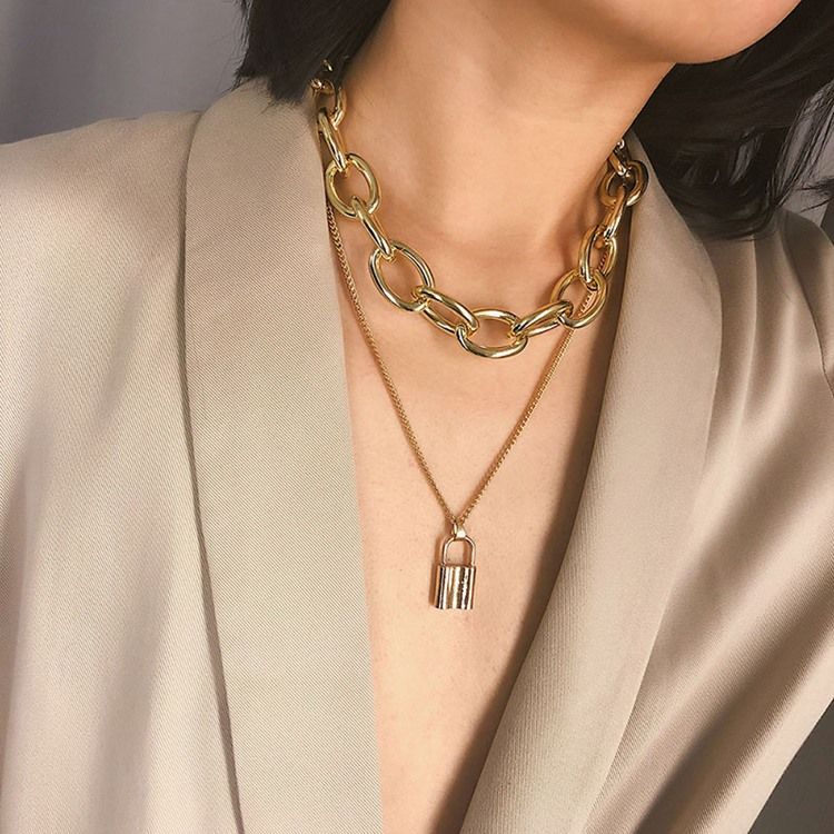 Vintage Chian Kvinnligt Halsband